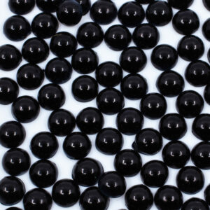 Black/White/Natural Flat Back Pearls