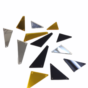 Pack of 50 Mirror Sew On Stones