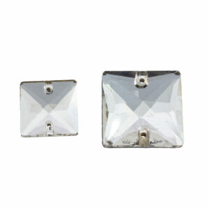 Crystal Square Sew On Stone